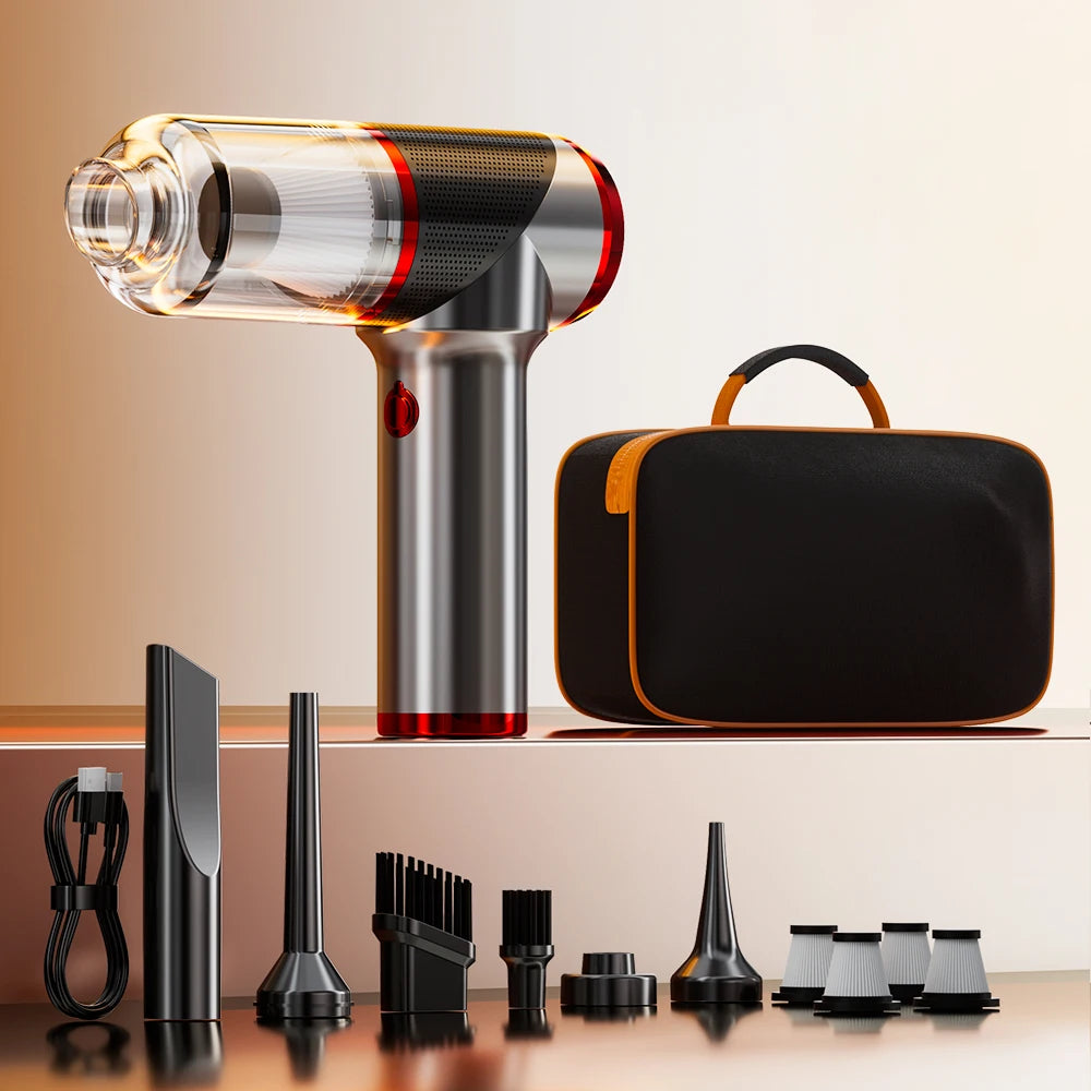 SZUK 178000Pa Car Vacuum Cleaner Wireless Handheld Cleaner Mini Cleaning Machine Strong Powerful Portable Vacuum Cleaner Car