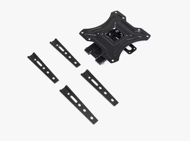 Full Motion Wall Mount for TV, fits 26-65 inches up to 30kg, VESA compatible 75x75 to 400x400mm, with +5°/-10° tilt and 45° swivel for optimal viewing, space-saving design extends 420mm and retracts to 40mm, easy in