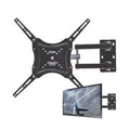 IPSDI Full Motion TV Wall Mount for 14-55 Inch Televisions, VESA 400x400mm, supports up to 40kg with 90-degree swivel, easy installation, perfect for LCD and plasma screens.