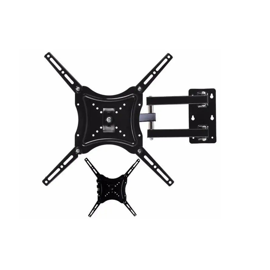 IPSDI Full Motion TV Wall Mount for 14-55 Inch Televisions, VESA 400x400mm, supports up to 40kg with 90-degree swivel, easy installation, perfect for LCD and plasma screens.