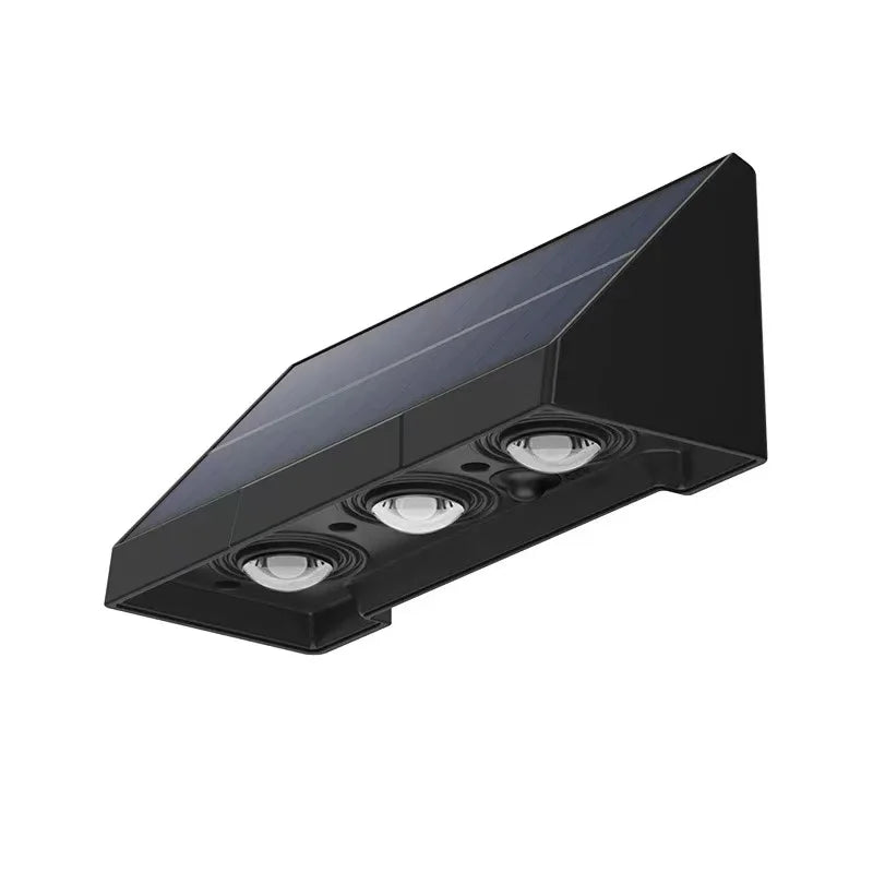 Waterproof IP65 LED Solar Powered Wall for Courtyard Garden Villa Exterior Door Night Scene Decorative Spotlights Outdoor Solar