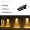 Waterproof IP65 LED Solar Powered Wall for Courtyard Garden Villa Exterior Door Night Scene Decorative Spotlights Outdoor Solar