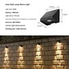 Waterproof IP65 LED Solar Powered Wall for Courtyard Garden Villa Exterior Door Night Scene Decorative Spotlights Outdoor Solar