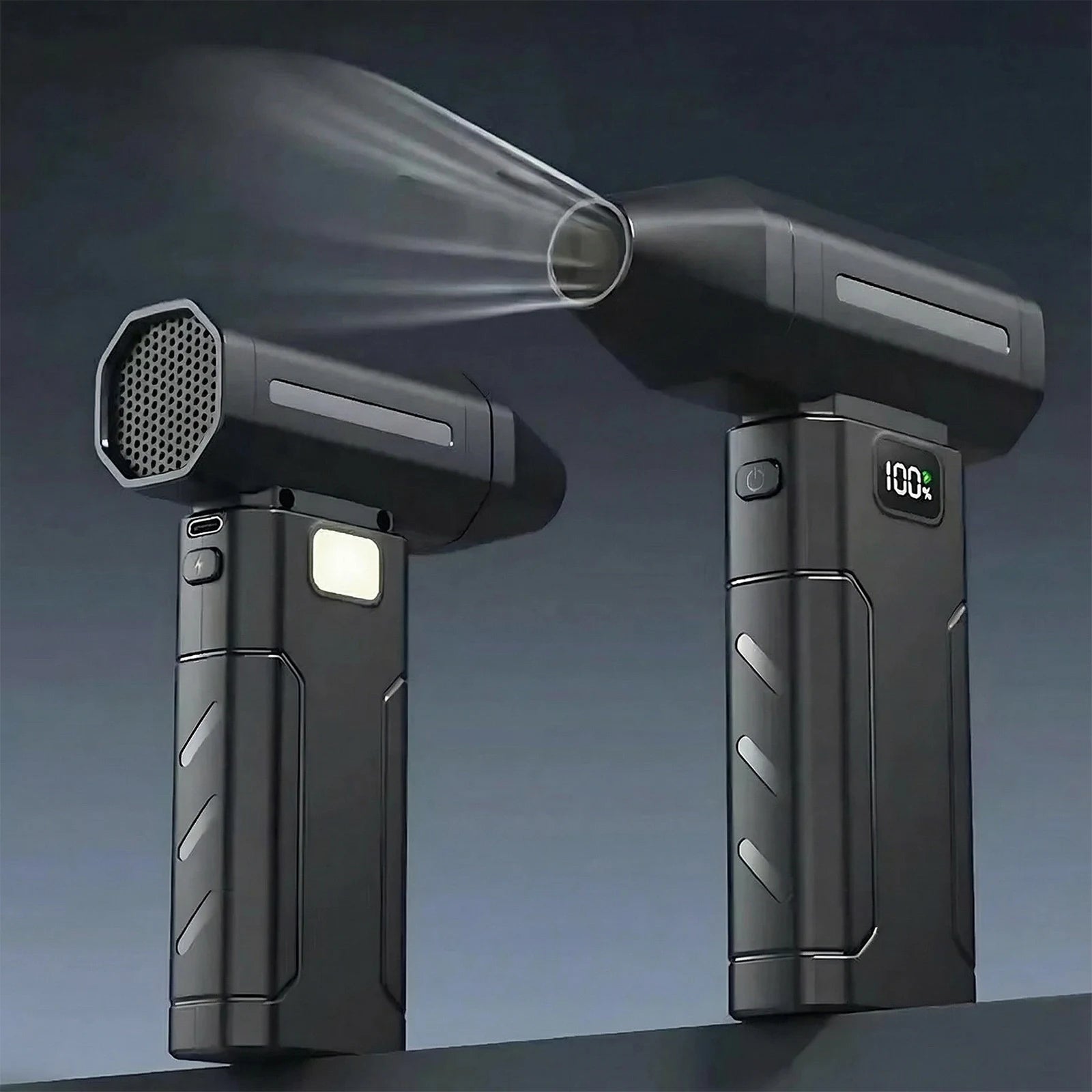 Ventilador Turbo Jet sin Escobillas X8 de 150000 RPM, Potente Soplador de Aire Eléctrico, Aspiradora de Aire Comprimido, Limpiador de Polvo Recargable de 6000 mAh