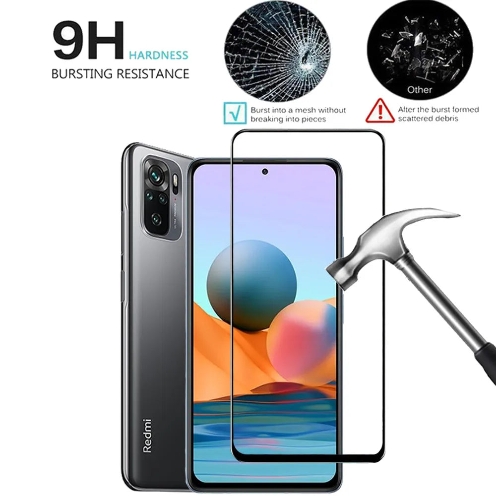 Frontal Vidrio Templado Para Xiaomi Redmi Note 15 14 10 11 12 13 Pro 5G Protectores de Pantalla Redmi Note 12S 11S 10S Película Protectora Note10 S Película Note11 Glass Redmi Note12 Pro Plus película para de cámara