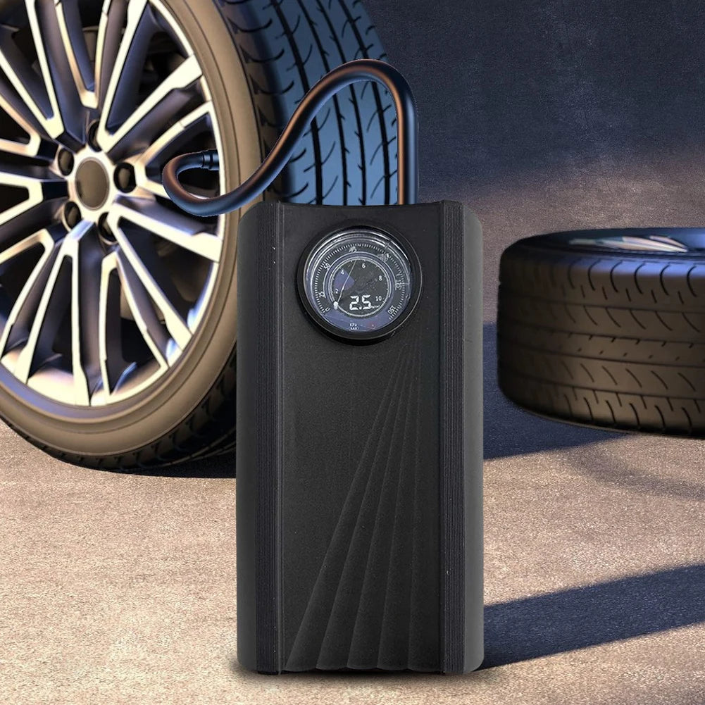 Inflador de neumáticos de coche portátil, bomba inflable de neumáticos de coche de 150PSI, bomba inflable Digital de alta precisión, pantalla LCD para motocicleta
