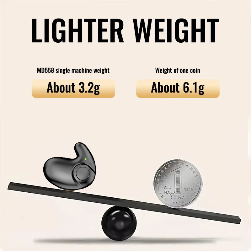 Auriculares Bluetooth 5,3 con traducción AI, compatibles con 135 idiomas, inalámbricos, para dormir, auriculares HiFi con reducción de ruido