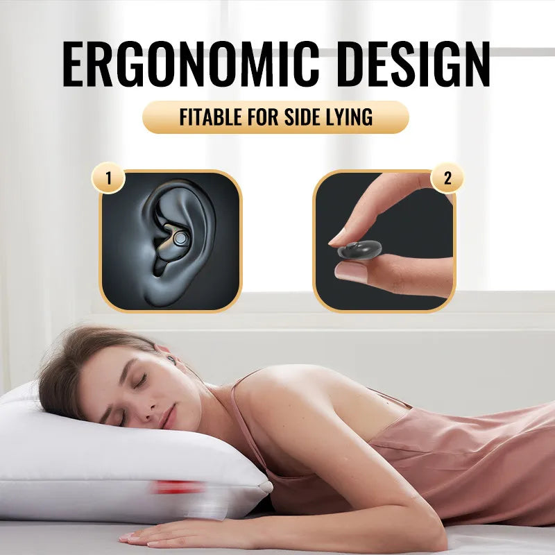 Auriculares Bluetooth 5,3 con traducción AI, compatibles con 135 idiomas, inalámbricos, para dormir, auriculares HiFi con reducción de ruido