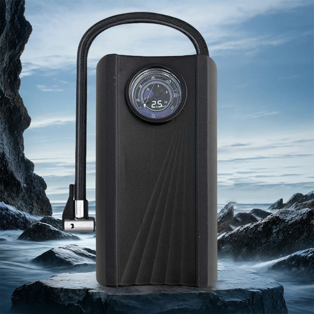 Inflador de neumáticos de coche portátil, bomba inflable de neumáticos de coche de 150PSI, bomba inflable Digital de alta precisión, pantalla LCD para motocicleta