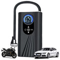 Inflador de neumáticos de coche portátil, bomba inflable de neumáticos de coche de 150PSI, bomba inflable Digital de alta precisión, pantalla LCD para motocicleta