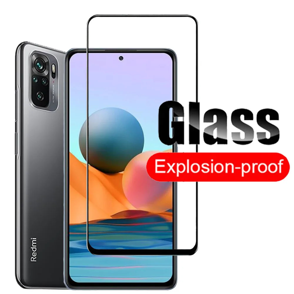 Frontal Vidrio Templado Para Xiaomi Redmi Note 15 14 10 11 12 13 Pro 5G Protectores de Pantalla Redmi Note 12S 11S 10S Película Protectora Note10 S Película Note11 Glass Redmi Note12 Pro Plus película para de cámara