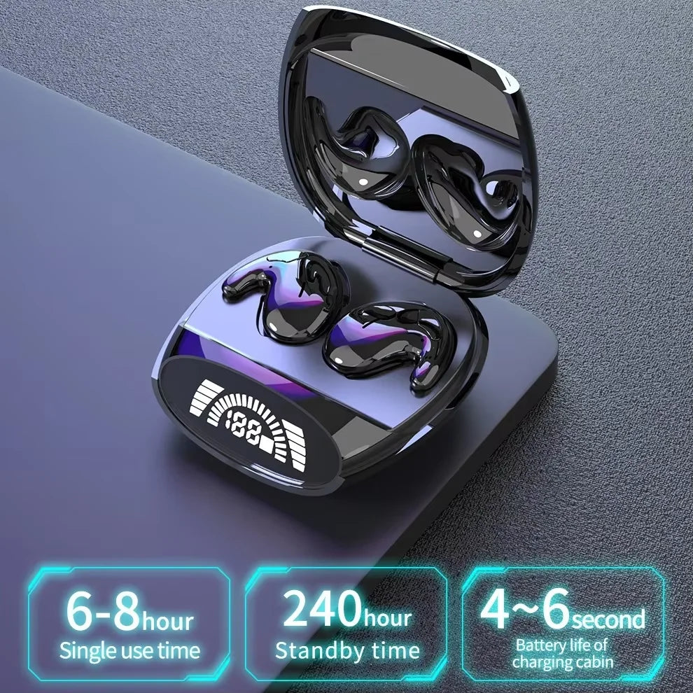 Auriculares Bluetooth 5,3 con traducción AI, compatibles con 135 idiomas, inalámbricos, para dormir, auriculares HiFi con reducción de ruido